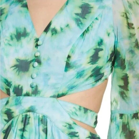 RAHI Willa Cutout Open Back Long Sleeve Dress NWT - Picture 2 of 12